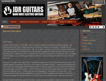 Tablet Screenshot of jdrguitars.com